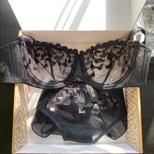 NWT Adore Me Tiana Unlined BRA + PANTY SET
